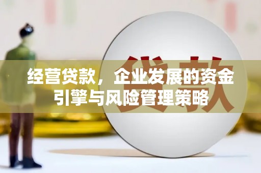 任丘经营贷款，企业发展的资金引擎与风险管理策略