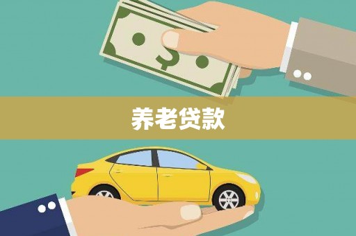 任丘养老贷款