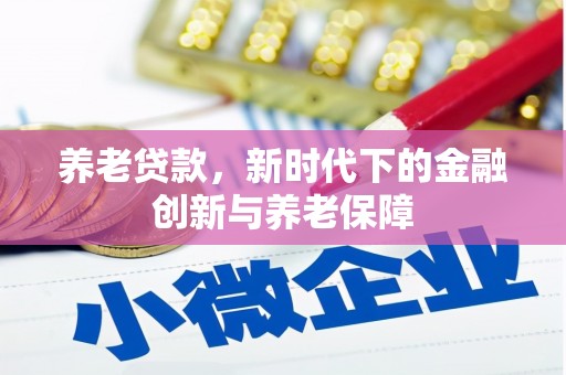 任丘养老贷款，新时代下的金融创新与养老保障