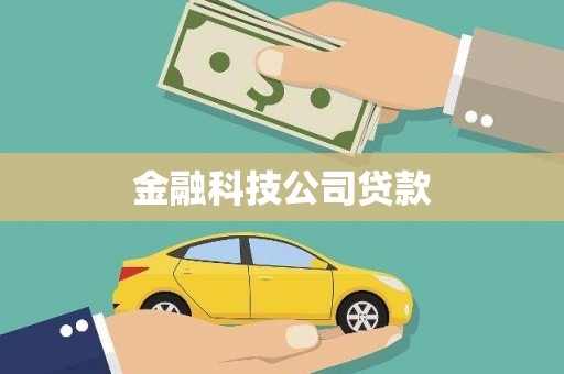 任丘金融科技公司贷款