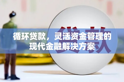 任丘循环贷款，灵活资金管理的现代金融解决方案