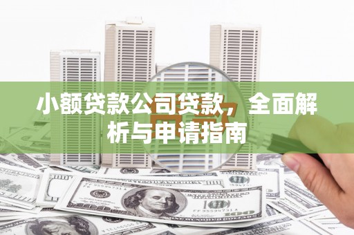 任丘小额贷款公司贷款，全面解析与申请指南