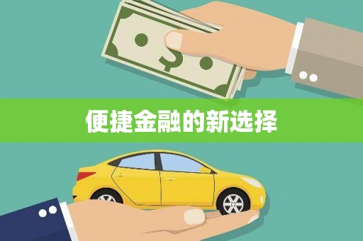 任丘便捷金融的新选择