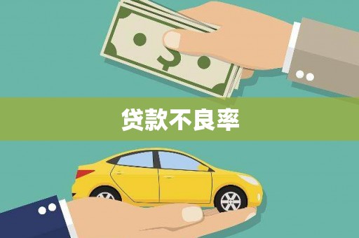任丘贷款不良率