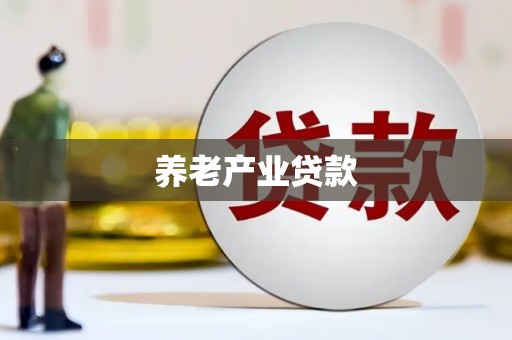 任丘养老产业贷款