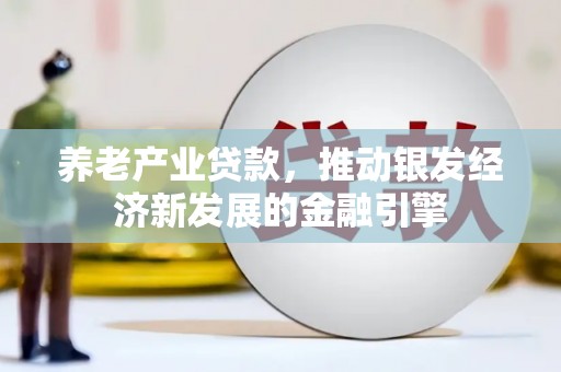 任丘养老产业贷款，推动银发经济新发展的金融引擎