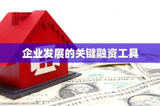 任丘企业发展的关键融资工具