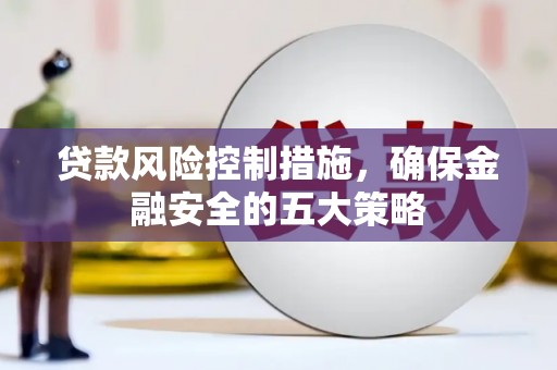 任丘贷款风险控制措施，确保金融安全的五大策略