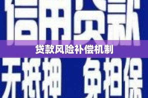 任丘贷款风险补偿机制