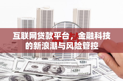 任丘互联网贷款平台，金融科技的新浪潮与风险管控