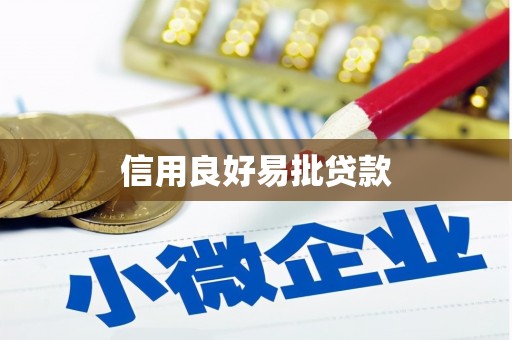 任丘信用良好易批贷款