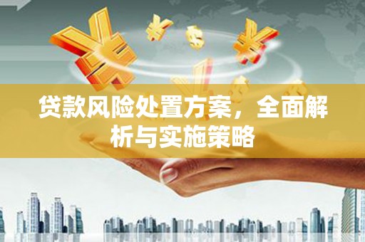 任丘贷款风险处置方案，全面解析与实施策略