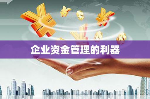 任丘企业资金管理的利器