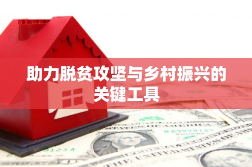 任丘助力脱贫攻坚与乡村振兴的关键工具