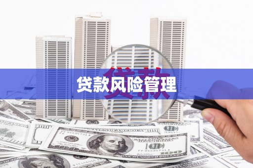 任丘贷款风险管理
